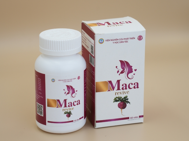 Maca Revive: Sức mạnh từ Maca Peru kết hợp dược liệu Việt