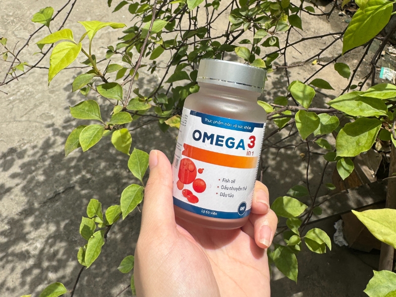 Omega 3in1: Giải pháp toàn diện cho tim mạch, não bộ và thị lực