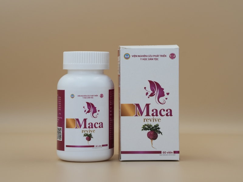 Maca Revive: Sức mạnh từ Maca Peru kết hợp dược liệu Việt